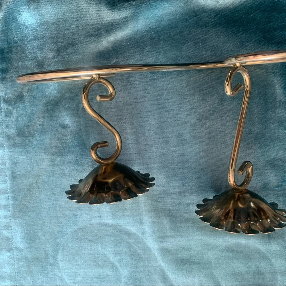 Vintage Bronze table Candle Holder
